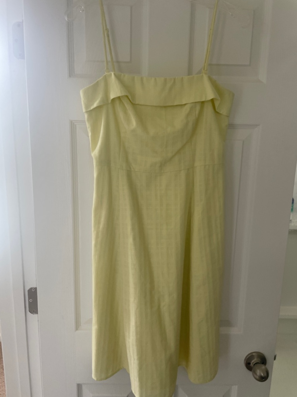 Banana Republic Light Yellow Sundress